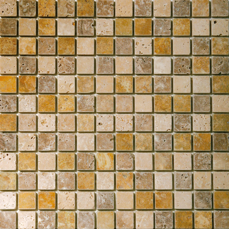 Mosaikfliesen Naturstein-Travertin - Roma 3173025