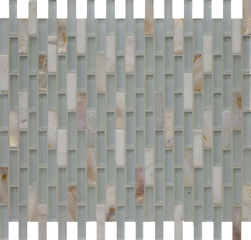 Mosaikfliesen Glas Naturstein - Roma 790094229