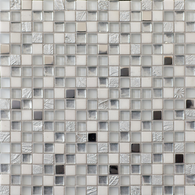 Mosaikfliesen Glas Naturstein - Roma 79015158