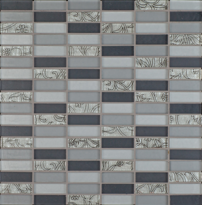 Mosaikfliesen Glas Naturstein - Roma 83111550