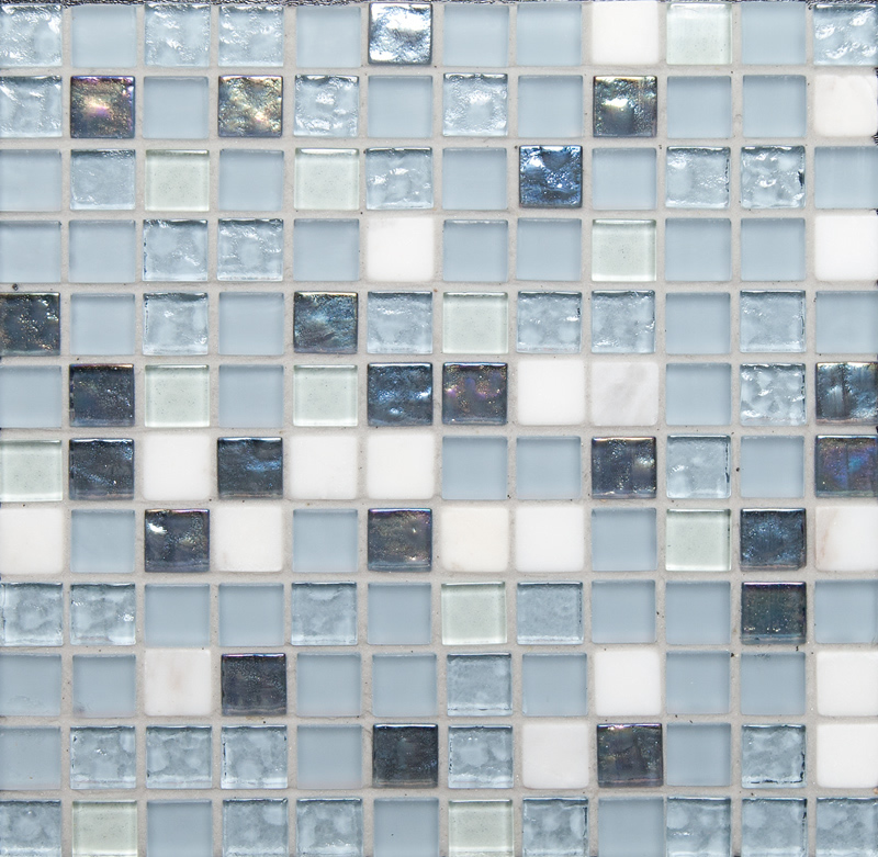 Mosaikfliesen Glas Naturstein - Roma 846033015